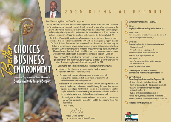 Business Resources Legislative Report