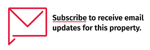 Subscribe to receive email updates for this property.