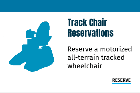 Track Chair Reservations for Buckhorn State Park