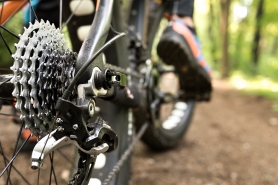 Close-up of Bike Gears