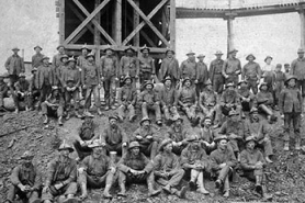 Historic photo from the Germania Mine in Hurley.