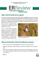 ER Certification Program flyer