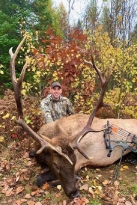 First bow harvest of elk