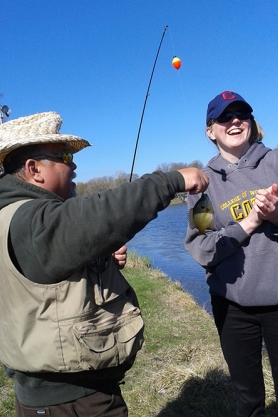 Teaching to fish