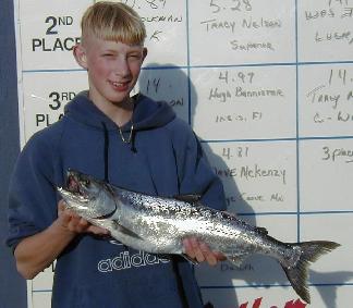 Boy with chinook