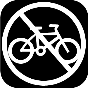 no Biking icon