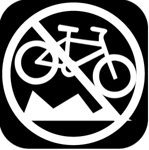 no Mountain Biking icon