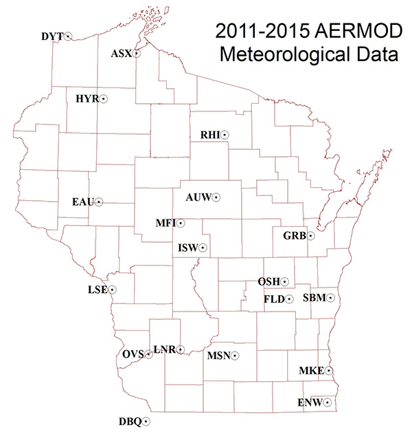 Air Dispersion Modeling | Wisconsin DNR