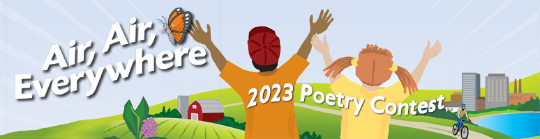 2023 Air, Air Everywhere Poetry Contest Banner