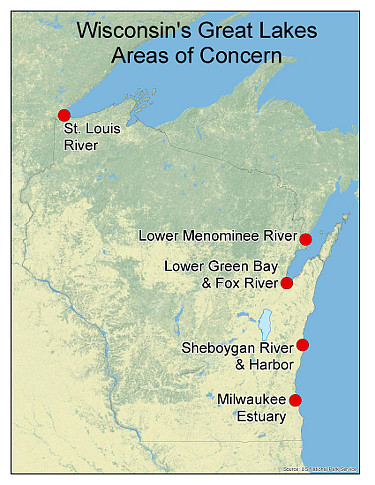 Wisconsin Map Of Lakes Draw A Topographic Map - vrogue.co