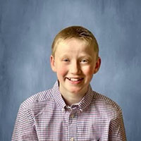 2021 poetry contest winner 5th grader Christian Cale from Everest Virtual Academy in Weston