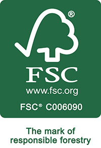 The Forest Stewardship Council logo.