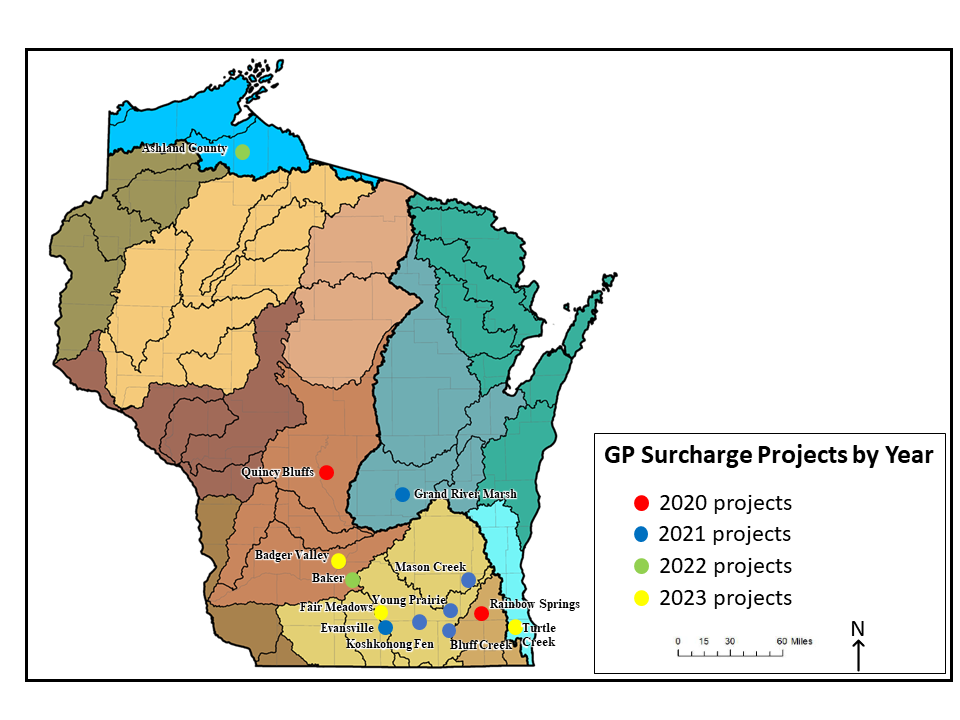 GP surcharge projects