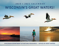 Cover of the 2020-2021 Wisconsin's Great Waters calendar