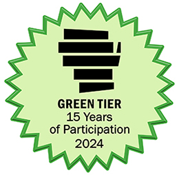Green Tier 15 year participant