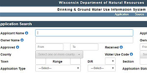 Drinking & Ground Water Use Information System