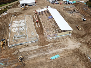 The Kettle Moraine hatchery is being reconstructed.