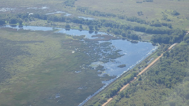 Mead Wildlife Area Aerial Photo