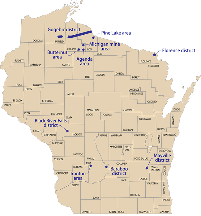 Ferrous Mine locations