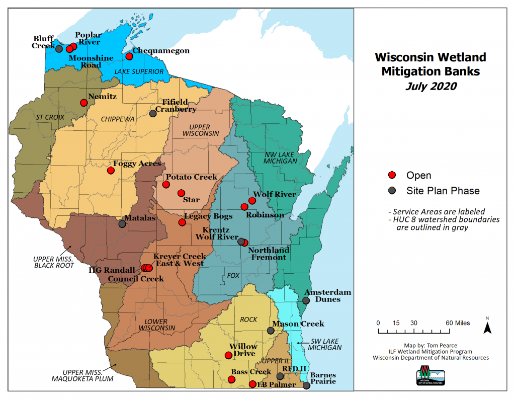 Approved Wetland Mitigation Banks | Wisconsin DNR