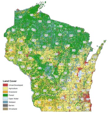 Nitrate and Land Cover in Wisconsin