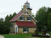 Eagle Bluff lighthouse