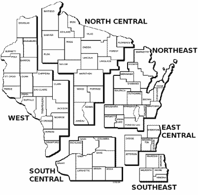 Urban Forestry Contacts | Wisconsin DNR