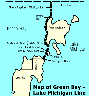 Green Bay/Lake Michigan line