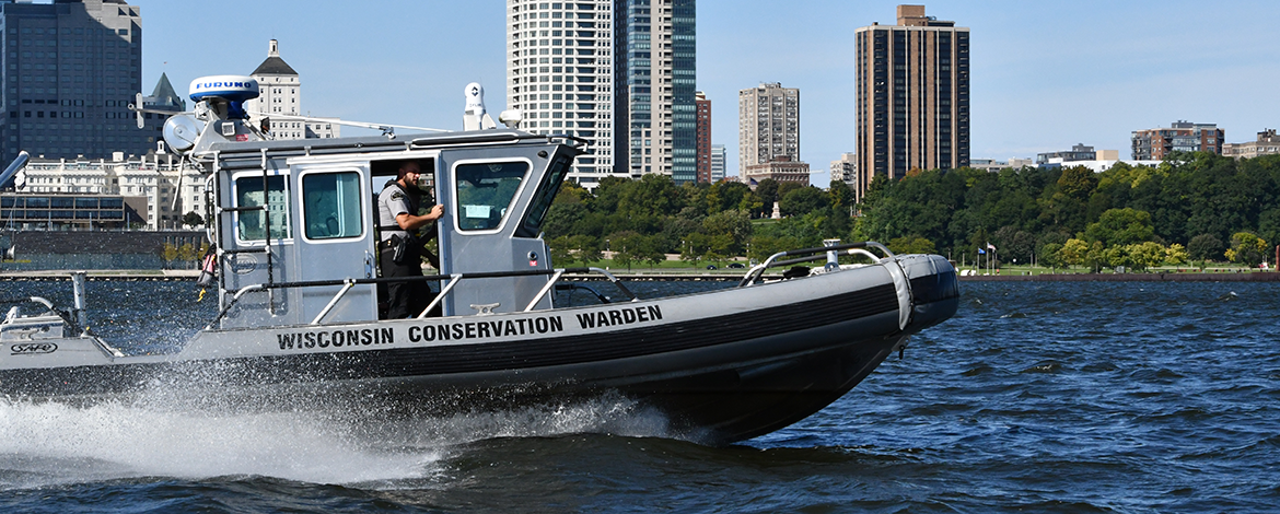 Wisconsin Conservation Warden Patrol Boat