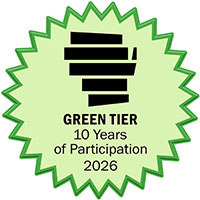 Green Tier 10 year participation
