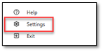 A screenshot of the Chrome help menu. A red box surrounds the "Settings" option.